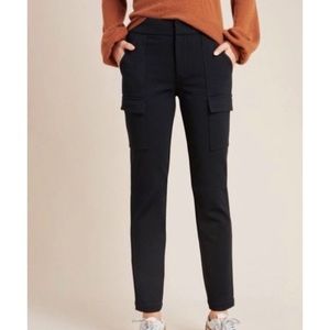 Anthropologie The Essential Slim Cargo Pants Size 14